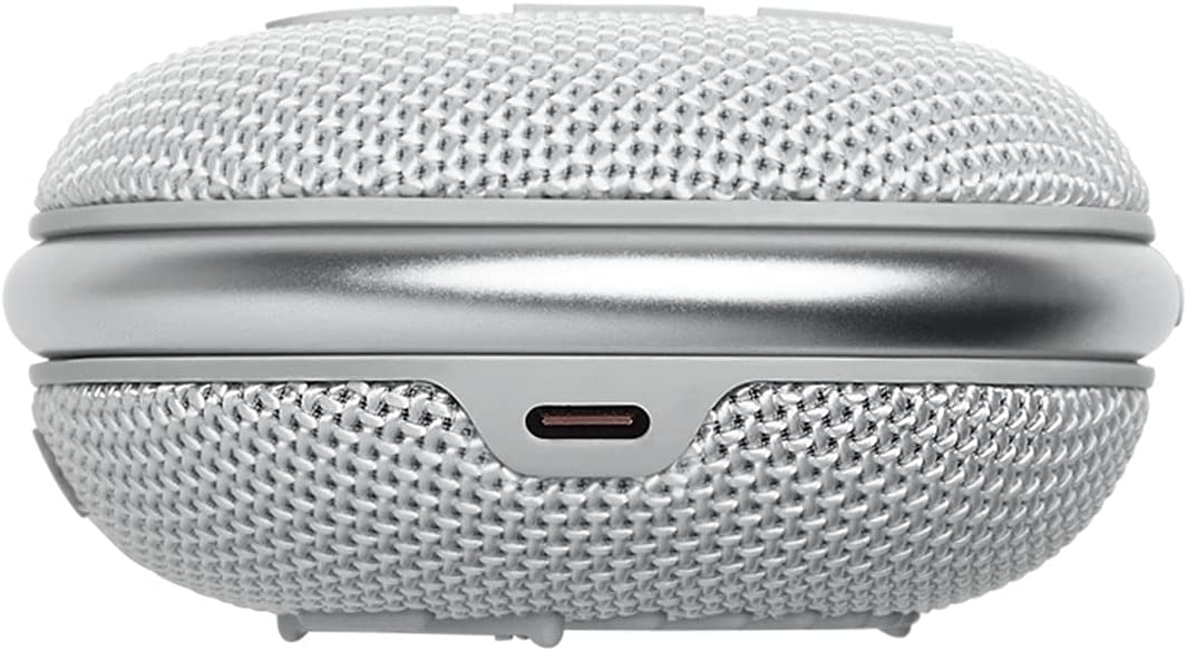 JBL Clip 4 Portable Bluetooth Speaker - White | CLIP4WT