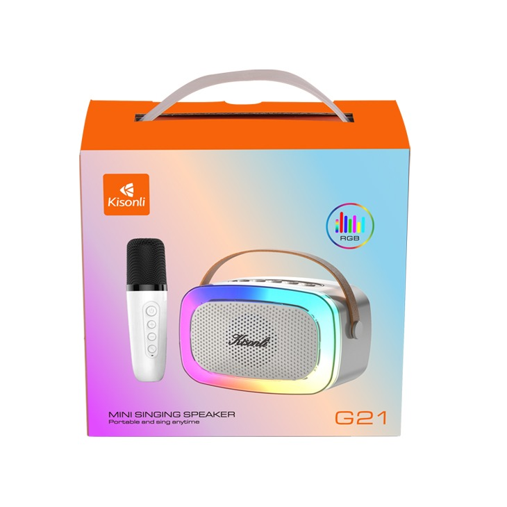 Kisonli G21 Bluetooth Speaker - White | G21