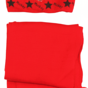Mickey Mouse Kids Winter Set - Hat, Scarf & Gloves - Red | AL1896