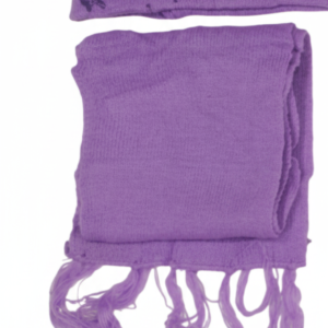 Minnie Mouse Kids Winter Set - Hat, Scarf & Gloves - Purple | AL1889