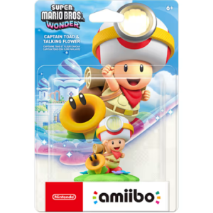 Nintendo Captain Toad & Talking Flower amiibo - Super Mario Bros. Wonder Series