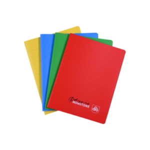 OPP Polypro 2 Lines Notebook - 165 × 210 mm, Red