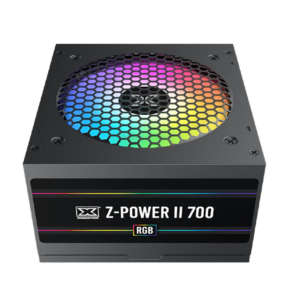 XIGMATEK Z-Power II RGB 700 PSU Power Supply Non-Modular 500W ,Black | EN44557