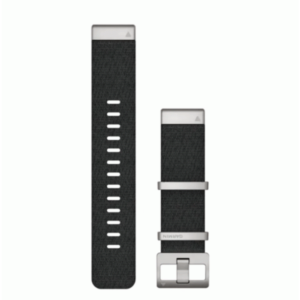 Garmin QuickFit 22 mm Jacquard-Weave Nylon Strap, Black | 010-12738-21