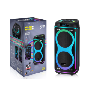 Portable Bluetooth Speaker with RGB Lights - Wireless Party Speaker | NDR-820