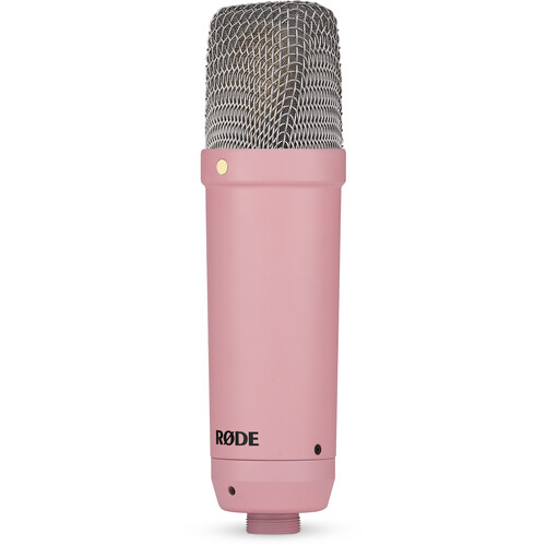 RODE NT1 Signature Series Large-Diaphragm Condenser Microphone , Pink| NT1SIGNATUREPINK