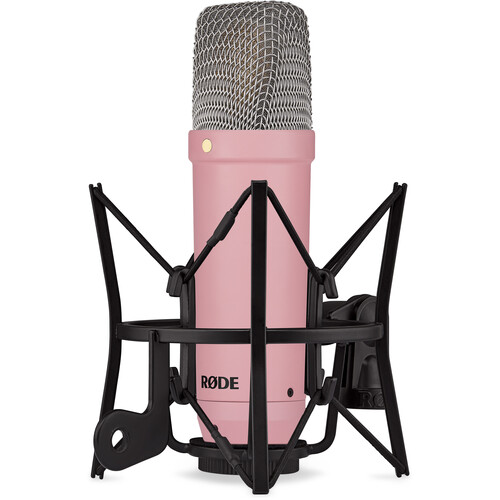 RODE NT1 Signature Series Large-Diaphragm Condenser Microphone , Pink| NT1SIGNATUREPINK