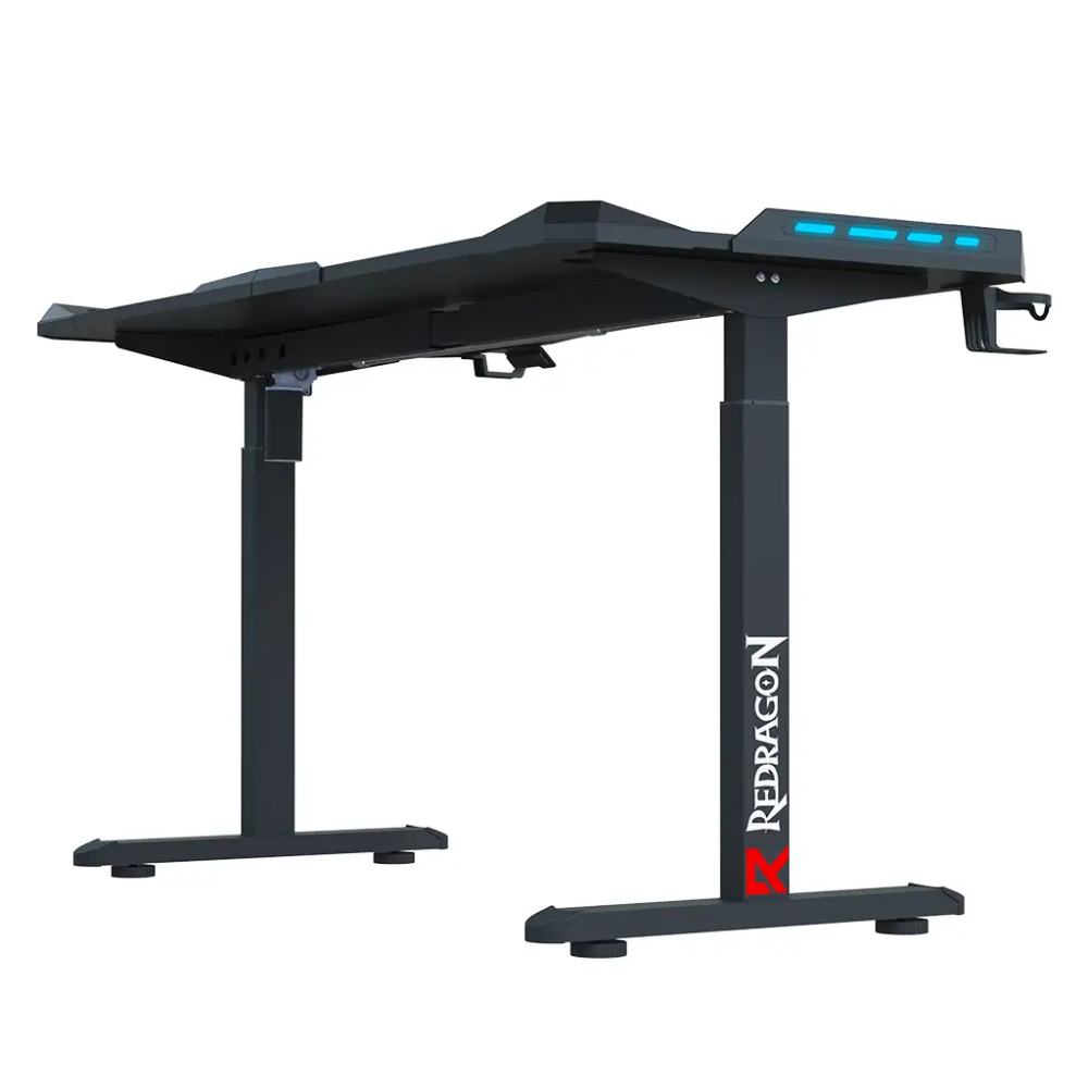 Redragon 120cm LED Gaming Desk, 1200*600*720, 1170MM + Parts Box | GD-3300-S