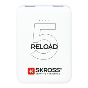 SKROSS Reload 5HP 5000mAh Power Bank with Micro USB Cable – White | 1.302169