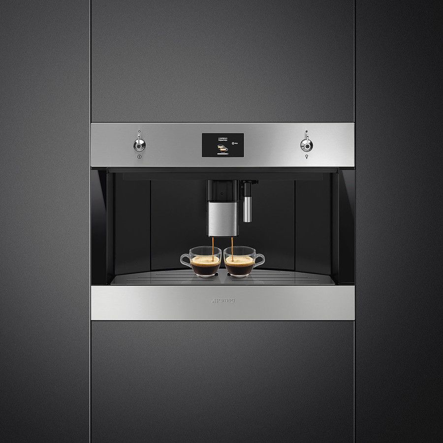 Smeg Coffee Machine Classica 45 cm Stainless Steel | CMS4303X