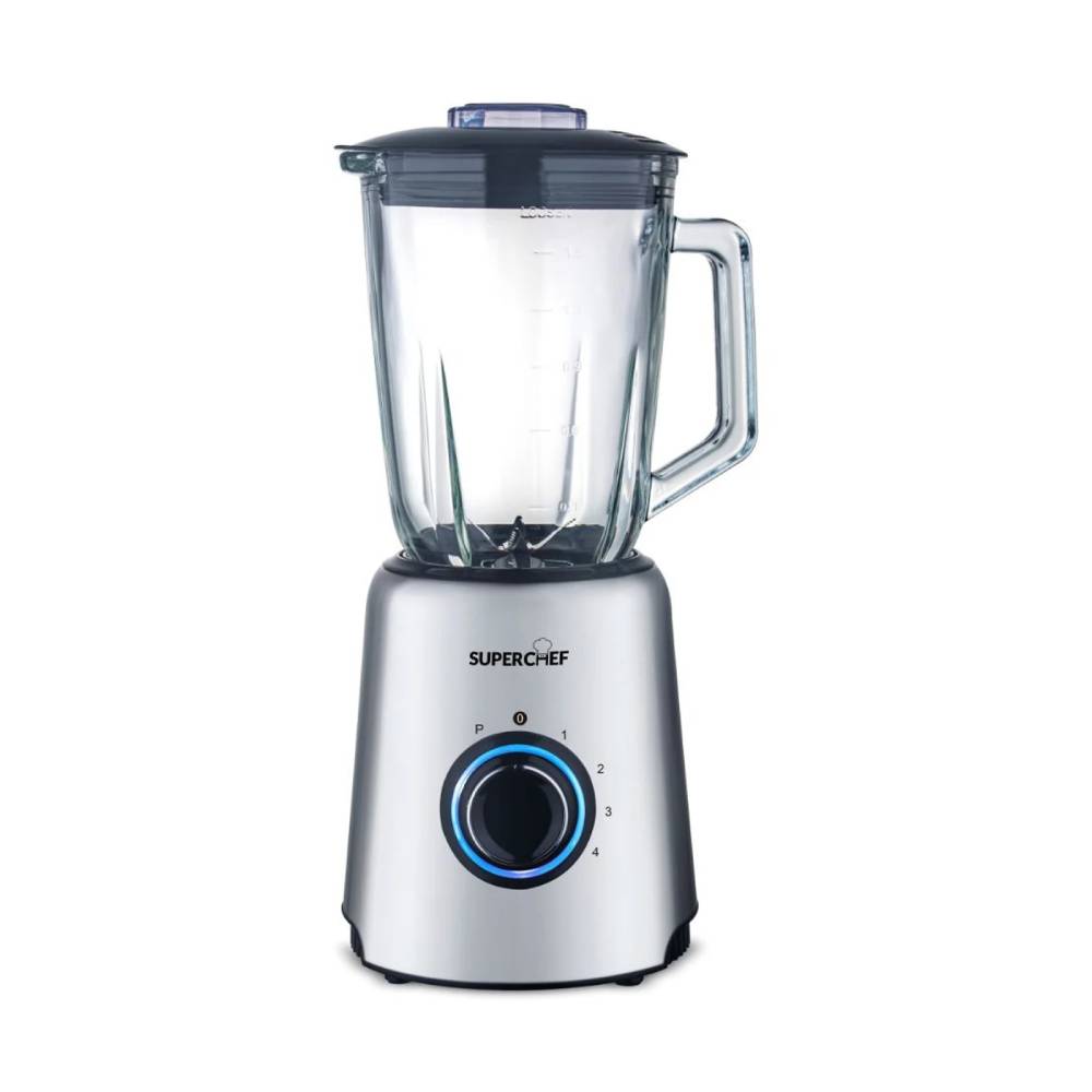 Super Chef Table Blender 1000W 1.5L Glass Jar | TB-8213