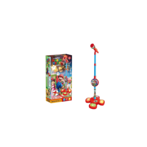 Super Mario Bros Kids Microphone Stand with Lights & Music | 5607A