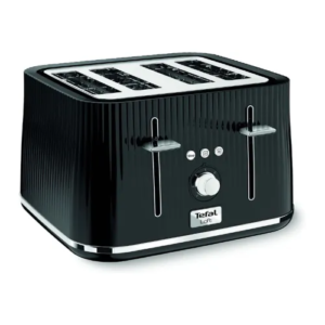 Tefal 1700 W Loft Toaster 4 Slots, Black & SS | TT760840