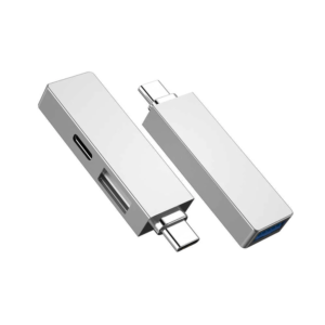 WIWU T02 Pro Type C Hub- Gray | T02 Pro