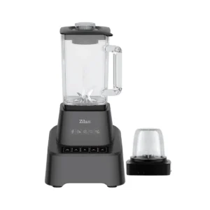 Zilan 2-in-1 Table Blender & Grinder 1200W 1.6L + 200ml - Gray | ZLN4310