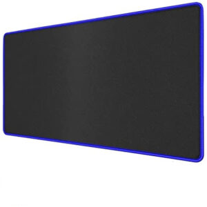 Blue Edge Medium (300*600) Mouse Pad - Black | MP-0023