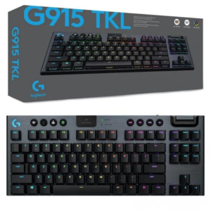 Logitech G915 TKL Tenkeyless Lightspeed Wireless RGB Mechanical Gaming Keyboard | 920-008962
