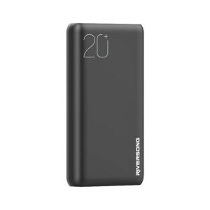 RiverSong Vision 20SE 20000mAh Power Bank, Black | PB80