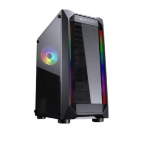 Cougar MX410 Powerful and Compact Mid-Tower Case with Dual ARGB Strips | MX410