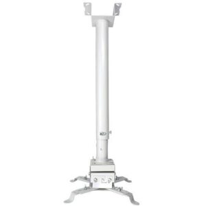 SkyPro Projector Ceiling /wall Mount Adjustable 38cm~62cm Black/White Cold-rolling steel, Supports up to 8 kg | IB3862