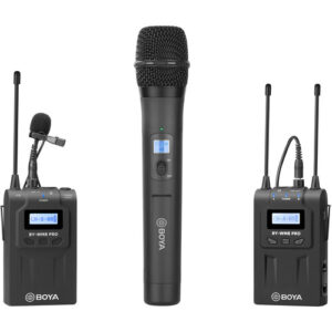 BOYA Pro-K4 UHF Dual-Channel Wireless Microphone System | BY-WM8 Pro-K4