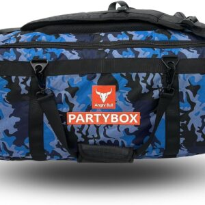 Angry Bull Travel Case For JBL Partybox 310 Bag - Camo Blue