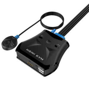 MT-201HL 2-Port HDMI KVM Switch With Cables