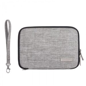 CanvasArtisan Electronic Organizer L10-33 Pouch Bag, Water-resistant ,Light Gray |L10-33LGY