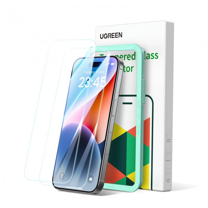 Ugreen HD Screen Tempered Protective Film For Iphone 15 Pro | 25589