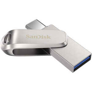SanDisk Ultra Dual Drive Luxe 128GB Flash Drive | SDDDC4-128G-G46