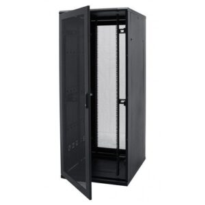 D-Link 22U (600*800mm) Floor Mount Rack with Glass Door | NFR-22U-6080-BL-GL