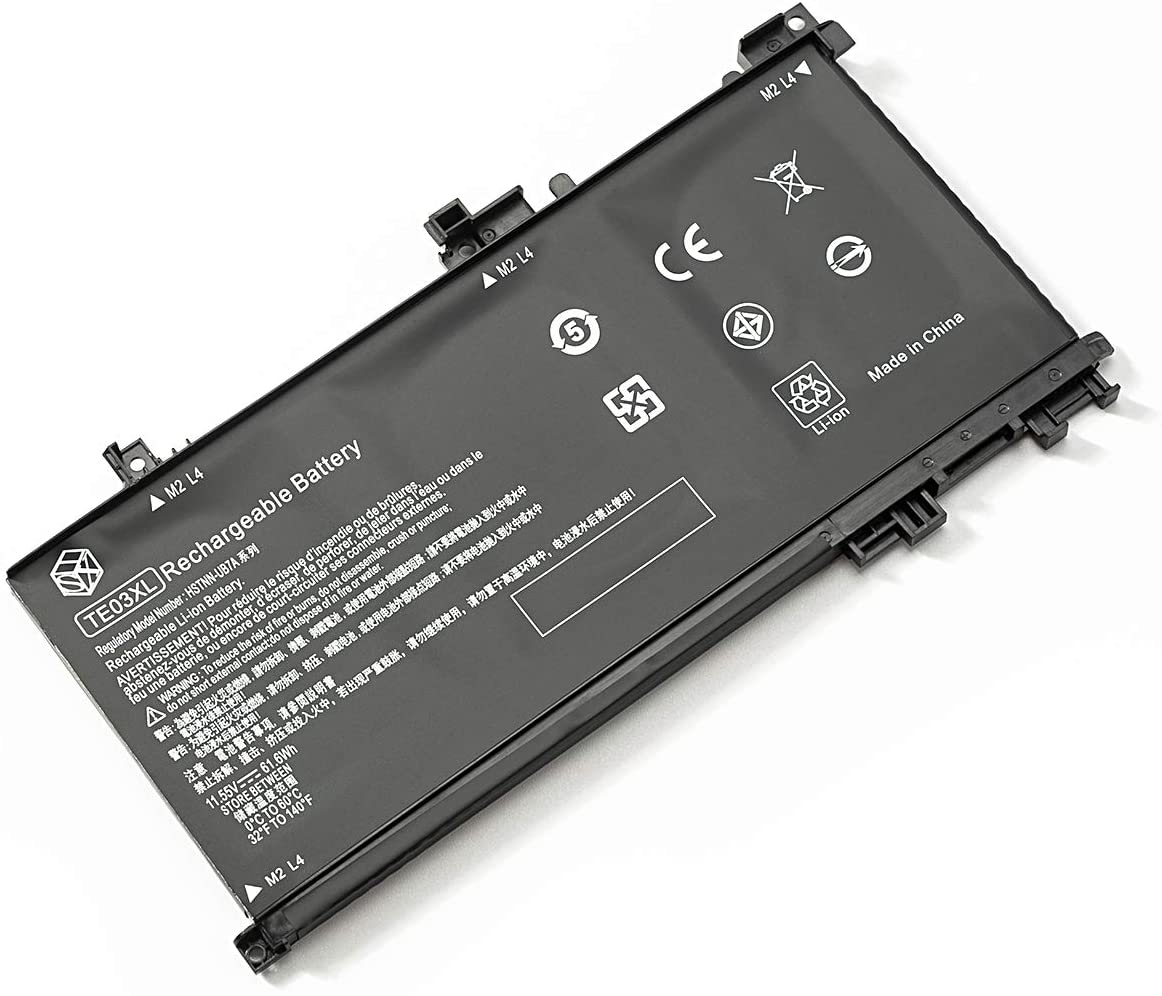 Replacement Battery Compatible with HP Laptops | TE03XL Hp Pavilion 15 UHD OMEN 15 15-AX000 5-BC000 15-BC015TX Series Laptop