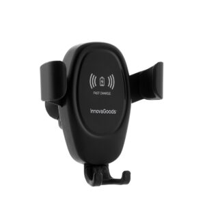 InnovaGoods Mobile Phone Holder with Wireless Charger for Cars Wolder | V0103067