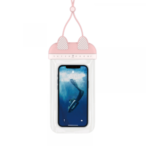 WIWU Kitty Waterproof Bag cover-Pink | KITTY-PK