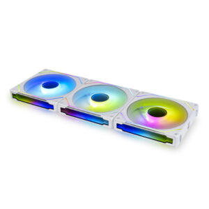 Lian Li UNI FAN SL-Infinity 120-3 White Triple Pack With Controller | G99.12SLIN3W.00