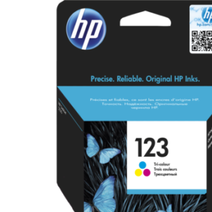 HP 123 Tri-color Original Ink Cartridge (F6V16AE)