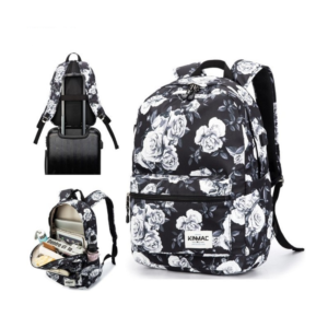 Kinmac Backpack - Grey Rose | KMB439