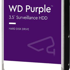 Western Digital WD Purple 1TB Surveillance Internal Hard Drive 3.5" SATA 6Gb/s 5400RPM 64MB Cache