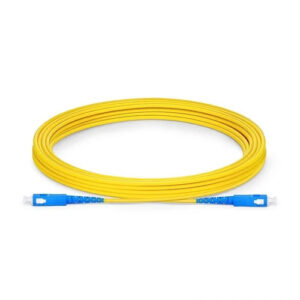 EussoNet LC to LC Fiber Patch Cable Single Mode SIMPLEX - 5m 3.0mm | EU-F05LCS-040