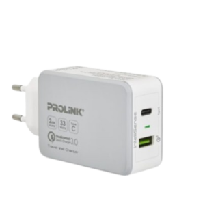 PROLINK 2 PORT TRAVEL WALL CHARGER | PTC23301