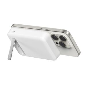 Belkin BOOSTCHARGE PRO Magnetic Wireless Power Bank with Qi2 15W 10K – White | BPD008BTWH