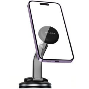 AWEI Car Mount Holder With Suction Cup Magnetic Black | X54-BLACK