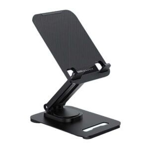 AWEI Universal Tablet Holder Metal With 360 Rotation For Desk Black | X41
