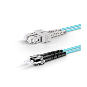 Eussonet Multimode OM3 (SC/UPC-ST/UPC ) Duplex Fiber Patch Cord - 5 Meter | EU-OM3LS-5M-133
