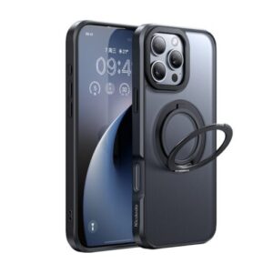 Mcdodo Magnetic Ring Stand Case for iPhone 16 Pro | PC-493