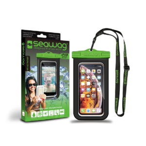Seawag Waterproof Phone Case - Green/Black