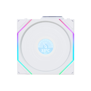Lian Li UNI FAN TL-LCD Wireless 120 White Fan | G99.12TLLCD1W1W.00
