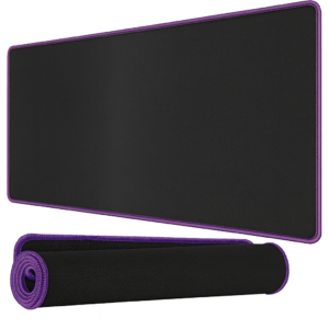 Purple Edge X-Large Mouse Pad - Black | PEXL-300800-BK