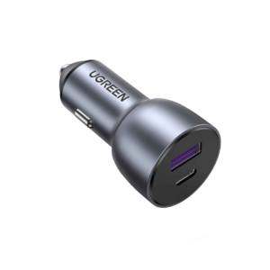UGREEN USB-C Car Charger Dual Port PD3.0 QC3.0 Fast Charger | 40858