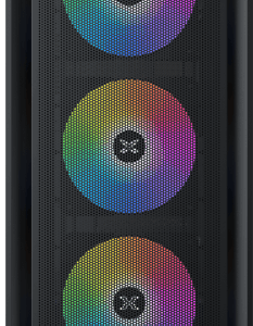 Xigmatek Gaming X II RGB Mid-Tower Gaming Case – ATX/E-ATX Support - 4 Pre-Installed ARGB Fans | GamingXII